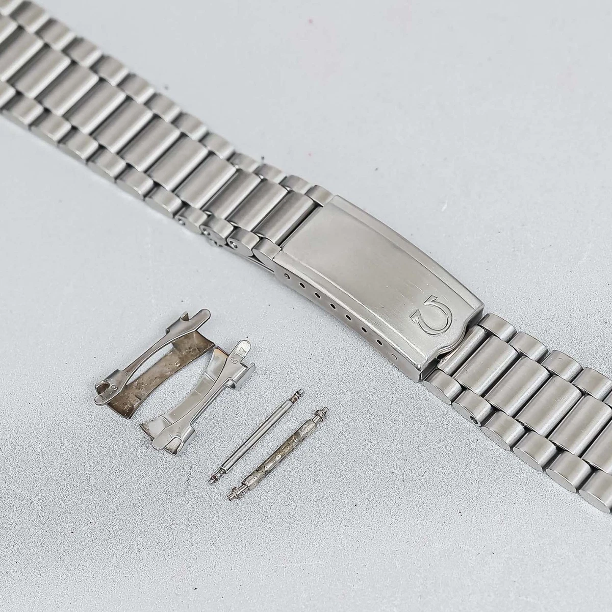 オメガomega希少ビンテージミラネーゼベルト19mm OMEGA Bracelet 19 mm Band Width Wristwatch Bands for sale | eBay