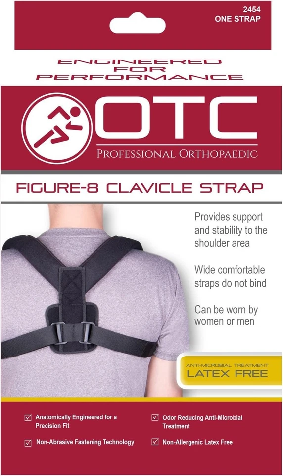 OTC Clavicle Strap, Figure-8 Style, Select Series, Small - Image 3 of 4