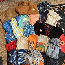 Boys size 6-7 7 clothes Lot of 23 pcs Shirts ,Shorts Summer Old Navy more