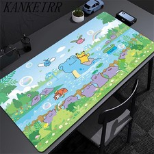 Large Pok mon Mouse Pad Derpy Anime Ditto Lapras Pikachu AntiSlip Gamer Desk Mat