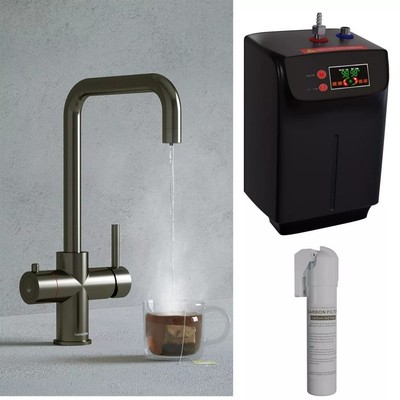 ETAL Elise 3-in-1 Instant kochendes Wasserhahn Gun Metal
