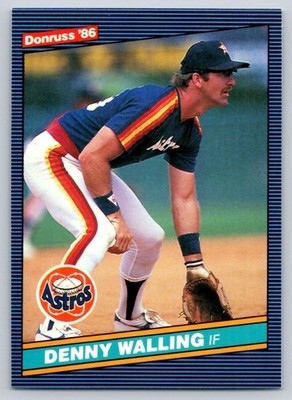 1986 Donruss - Denny Walling #136 - *Near Mint-Mint*