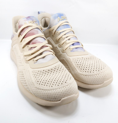 APL Techloom Tracer Sneakers Shoes Tan Sky Accent Lace Up Women's Size 9 Beige