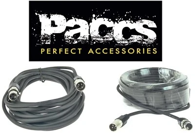 PACCS XLR Lautsprecherkabel Verlängerungskabel Boxenkabel Speaker Kabel 2 x 1,5