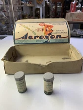 Vintage general store counter display Aeroxon Flypaper Great Graphics LOOK!