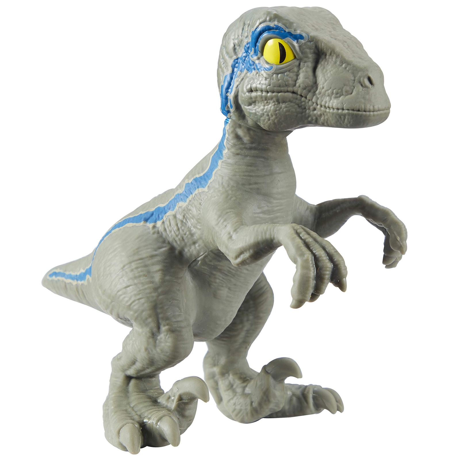 Stretch Jurassic World. Jurassic Raptor Blue. Fully Stretchable Dinosaur. Amazin