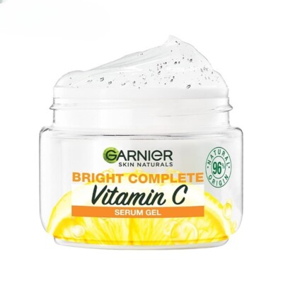 Garnier Brightening Bright Complete Vitamin C Moisturiser, Serum Gel, 45 g
