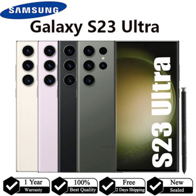 New Samsung Galaxy S23 Ultra 5G S918U 512GB/256GB Fully Unlocked Smartphone 6.8''