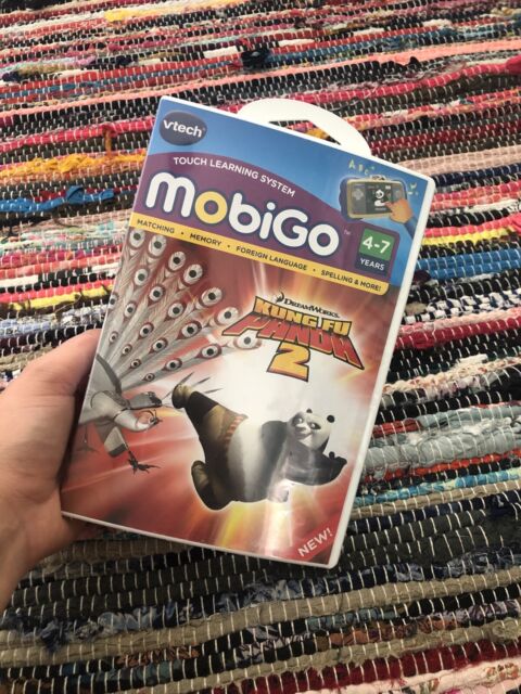 VTech MobiGo Kung Fu Panda 2 Learning Games Ages 4 to 7 Factory for sale online 