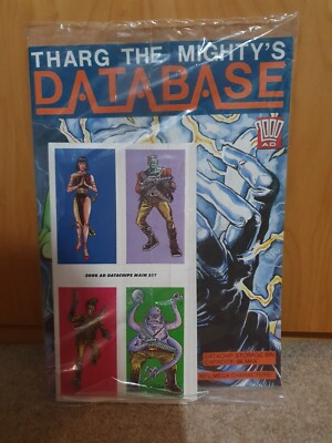 2000 AD Tharg The Mighty s Database with Datachips BRAND NEW AND SEALED