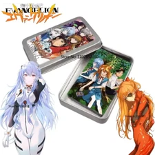 Evangelion 30 Card Tin Booster Box Collector's Trading Cards Anime EVA TCG 2023