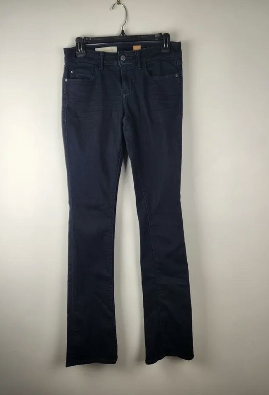 Anthropologie  Pilcro & The Letterpress Women's Jeans Sz 26 Dark Wash Stet