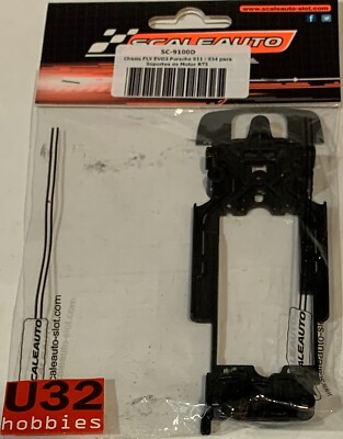 Scaleauto Fly Evo 3 SC-9100D Chassis Porsche 911/934 For Motor Supports RT3