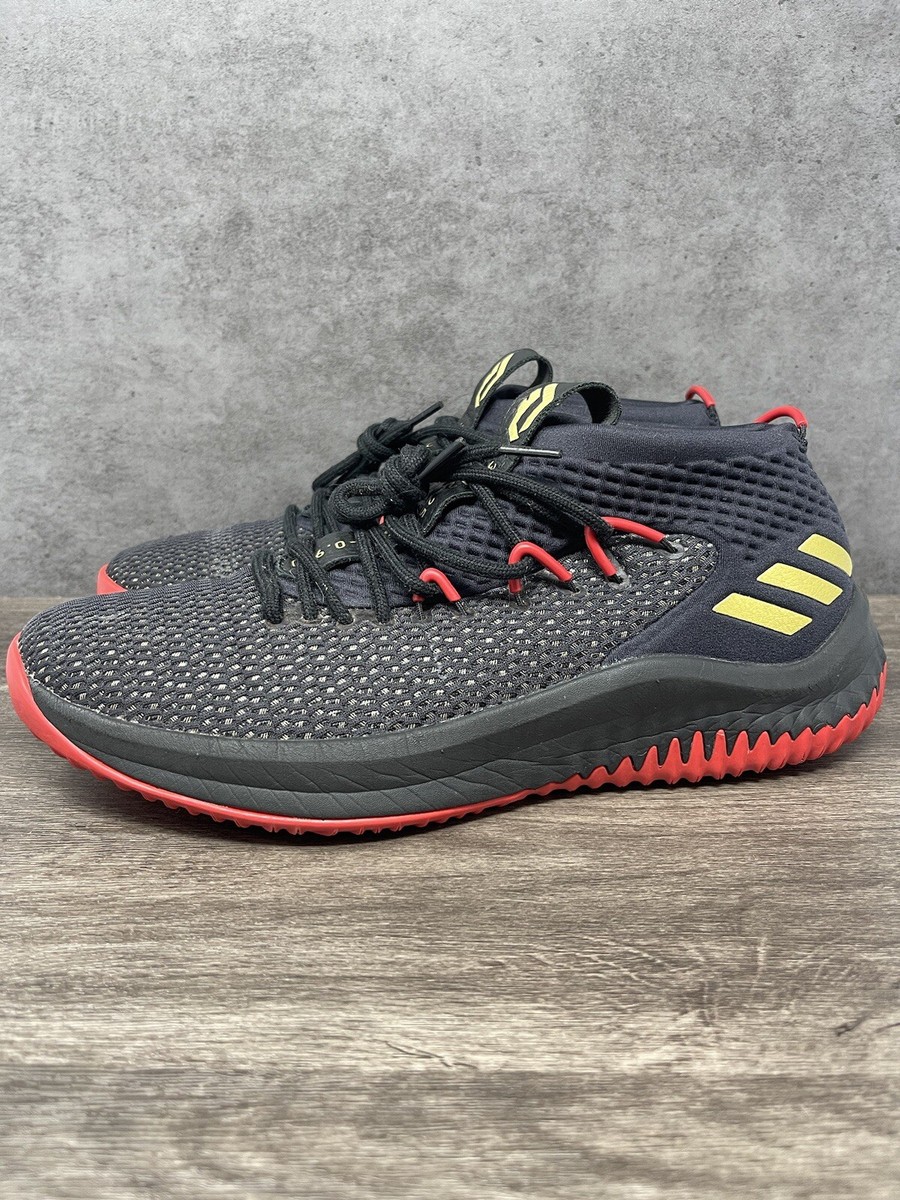 Size 11 Adidas Dame Black Scarlet Gold for sale online