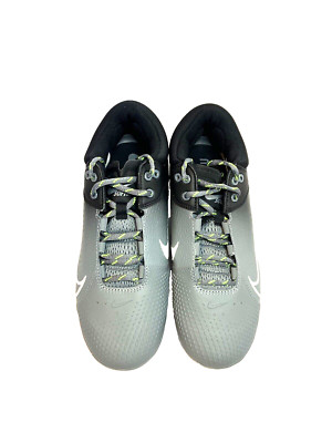 NEW Nike Hyperdiamond 4 Elite Black & Gray Softball Cleats Women Sz 9 Fast Ship