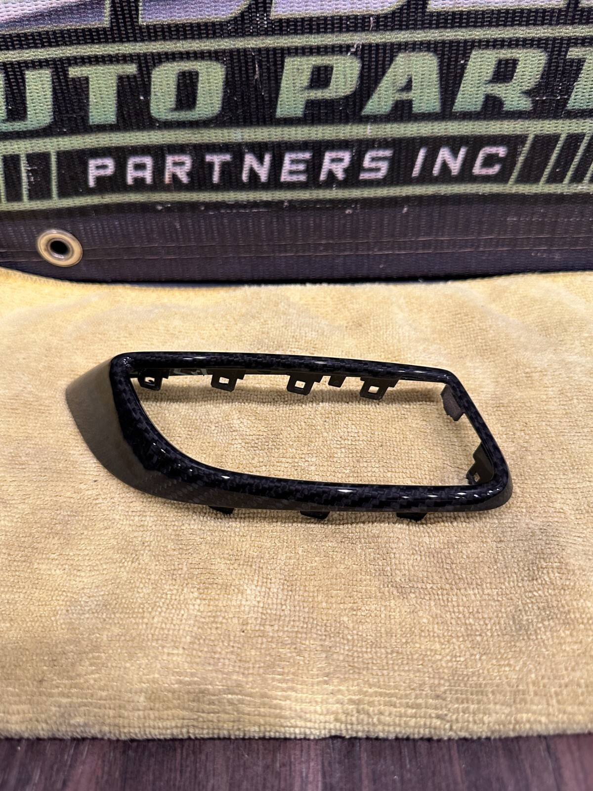 2021 AUDI R8 LEFT DOOR PANEL CARBON FIBER DOOR TRIMS OEM *PPF FLAWS/CF IS GOOD*
