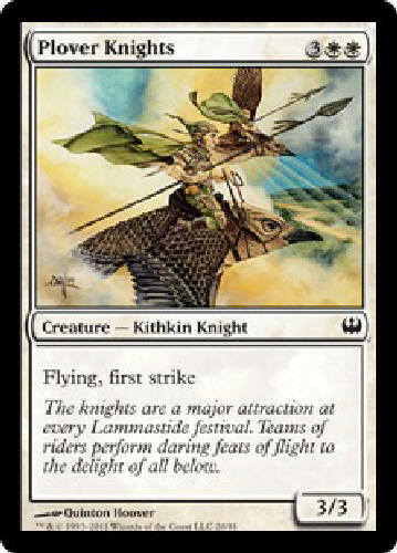 PLOVER KNIGHTS X4 4 4X Knights vs Dragons MTG Magic the Gathering Cards DJMagic