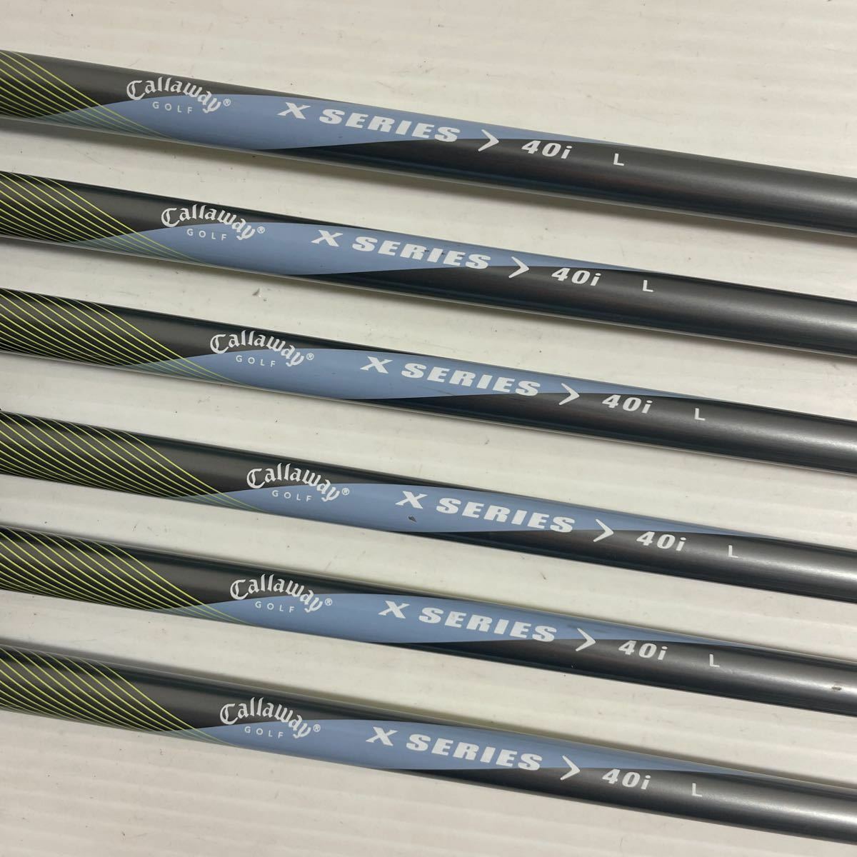 Fers Callaway X-22 Pour Femme – Série Graphite X SERIES 40i Flex L – 6-PW – Occasion