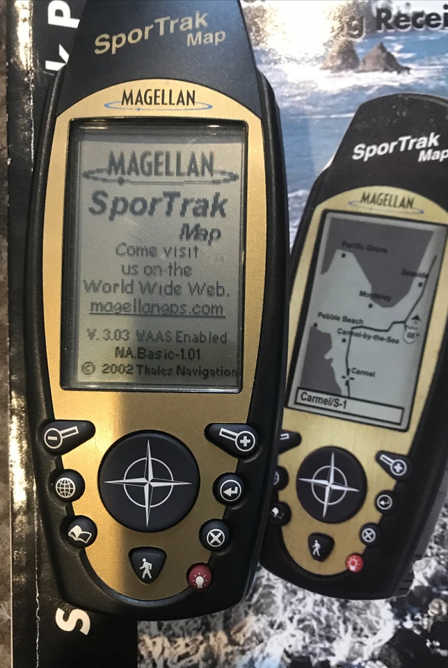 MAGELLAN Sportrak Map GPS Bundle Manual, Case,CD Maps. Car Mount, With 12v Power - Image 2 of 4