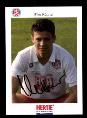 Eike Küttner Autogrammkarte Wuppertaler SV 1992-93 Original Signiert
