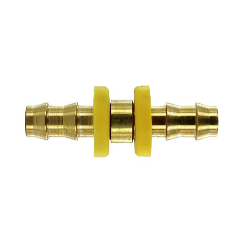 Parker 3828266B PushLok Brass 3/8” Male PushOn Barb Hose Union