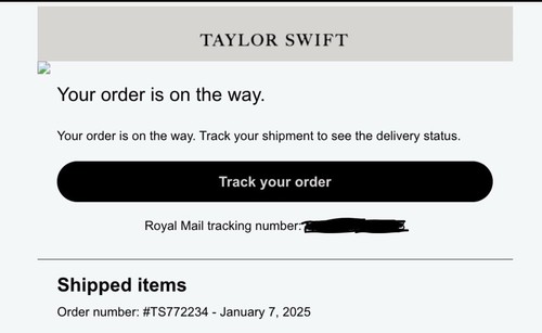 Taylor Swift Lover Live From Paris herzförmiges Vinyl - BESTÄTIGTE BESTELLUNG ✅ - Bild 4 von 4