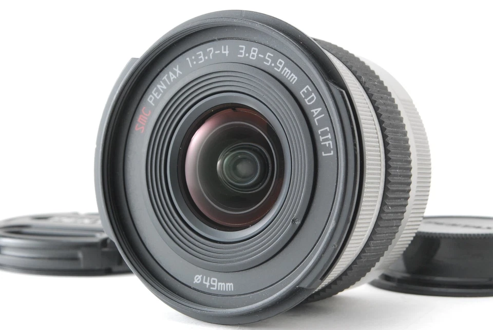 [NEAR MINT w/Cap]  Pentax 08 Wide Zoom 3.8-5.9mm F3.7-4 ED AL Lens Q Mount Japan - Image 2 of 4