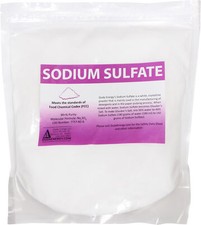 Natural Sodium Sulfate Food Grade 99  Granular Anhydrous Crystals Salt USA Made