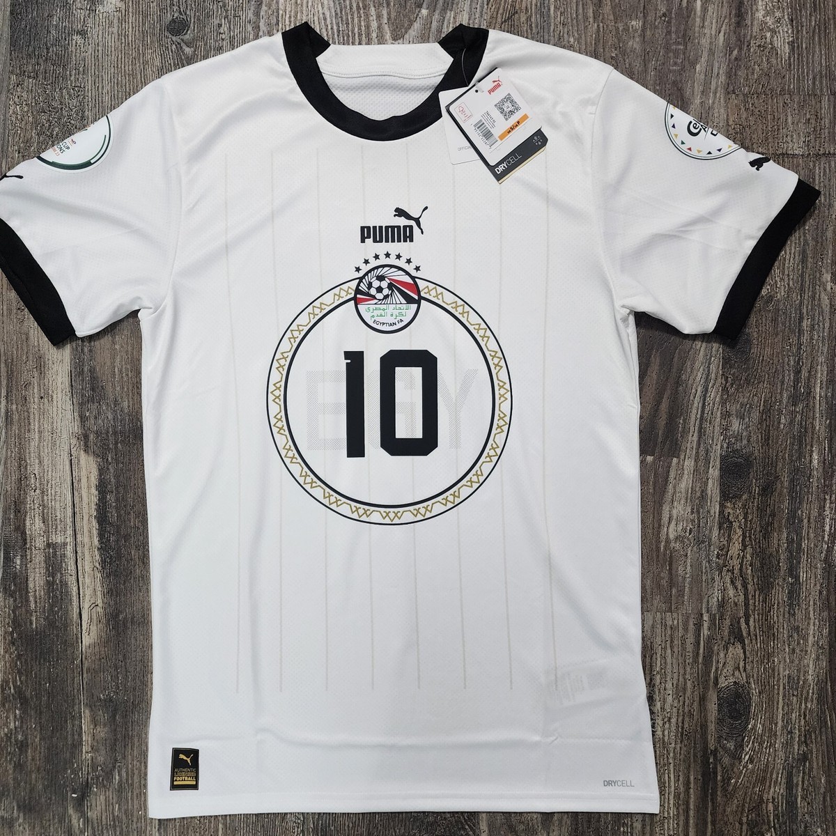 2024 Puma Egypt Away Soccer Jersey Mohamed Salah Men S Africa Cup
