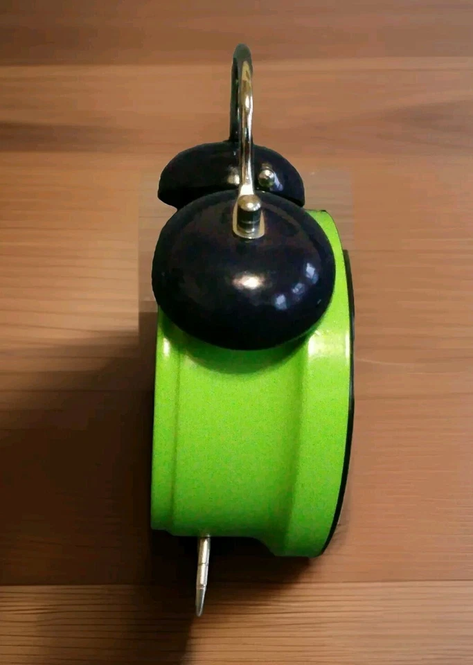 Reloj despertador de escritorio Viacom 2015 holograma Teenage Mutant Ninja Turtles campana doble  Foto 4 de 4