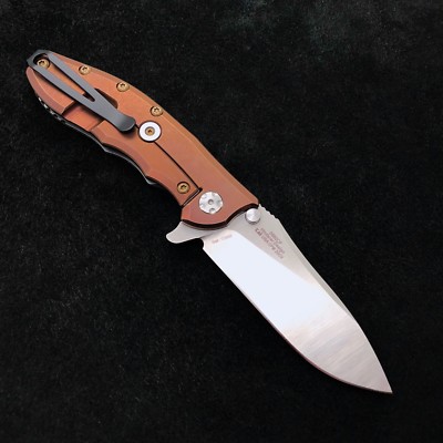 タクです。② Zero Tolerance 0562CF Flipper Rick Hinderer Plain Edge Dirty