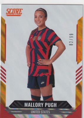 Panini FIFA Score 2021-22 Soccer Nr 49 Mallory Pugh orange Lava 82/99
