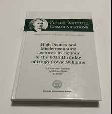 Fields Institute: High Primes and Misdemeanou...