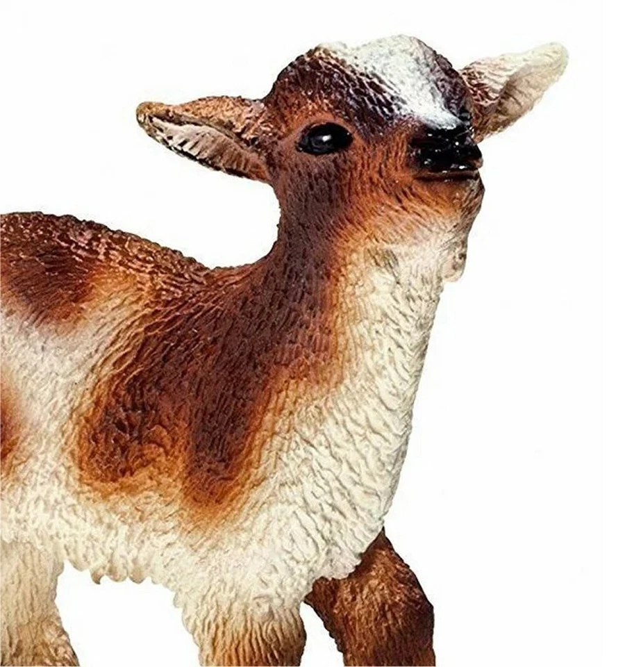 NEW Schleich 13716 Dwarf Goat Kid RETIRED farm life animal figurine toys rare - image 2 of 3