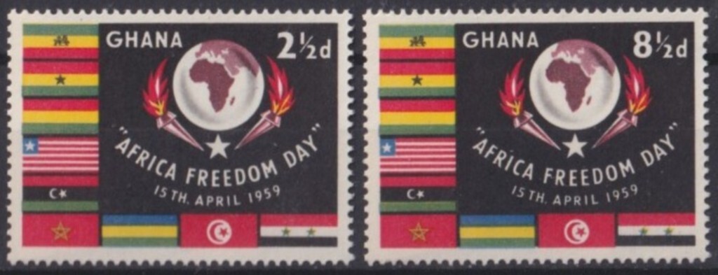 F-EX53867 GHANA MNH 1958 AFRICA FREEDOM DAY. | eBay