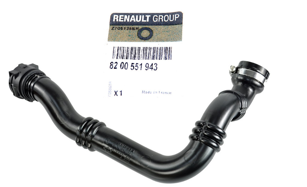 Durite de turbo Renault Laguna 3 2.0 dCi 8200551943 d'origine