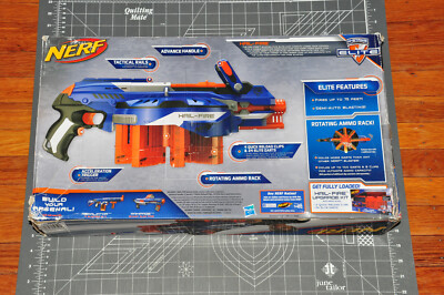 Nerf N-Strike Elite Hail-Fire Blaster Gun Semi-Automatic Clips