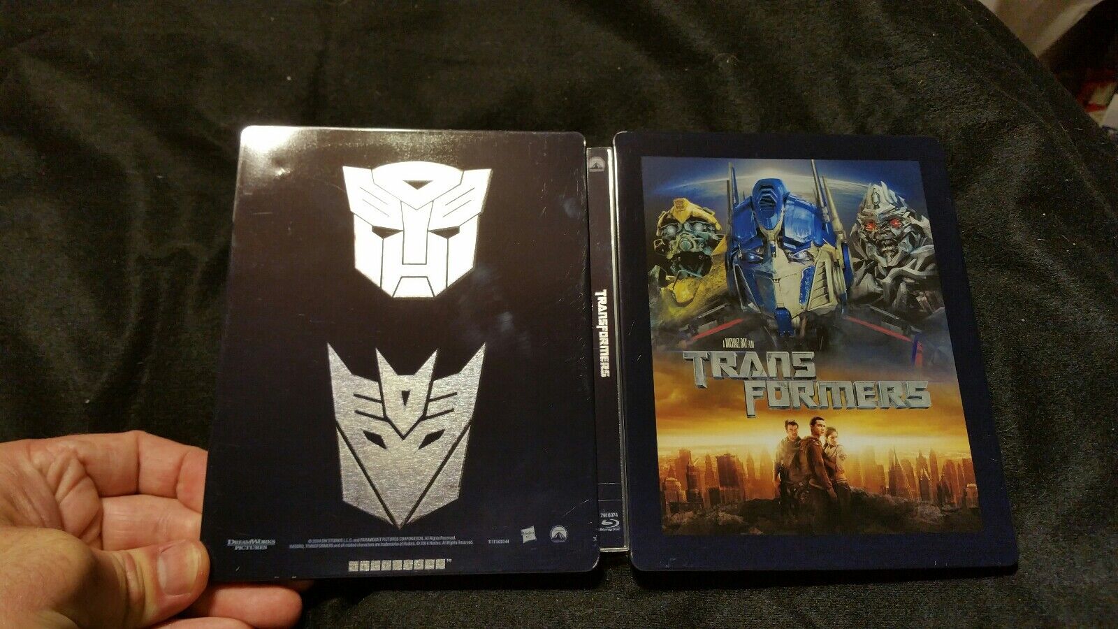 SteelBook comemorativo de Transformers – O Filme em Blu-ray nos