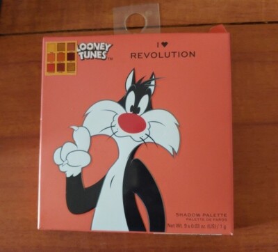 Revolution Beauty Looney Tunes x I Heart Revolution Sylvester Shadow Palette NEW