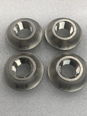 Stainless Steel Weld Bung 304 SS 1/2  NPT 150 SLWS050 Lot Of 4