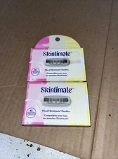 Skintimate Razor Handle Refill 4 Count With Conditioning Strip 4 Blade (2 Pack)