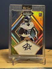 2023 Wild Card Auto Mania 💎 Tyjae Spears 2/2 - BLACK Kaleidoscope Foil - Titans