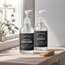 1/2/3 Pcs 16oz Lotion Pump Bottles Empty Soap Dispenser Wall Mounted Body Wash