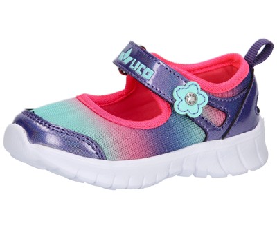 Klettschuh rosa LICO Curly V Klettverschluss Mädchen