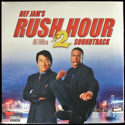 DEF JAM'S RUSH HOUR 2 ''SOUNDTRACK'' 2001 2X VINYL LP ALBUM 17 TRACKS *SEALED*