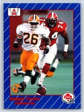 1991 All World CFL French Reggie Taylor Edmonton Eskimos #45