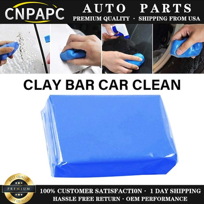 #ad #ad NEW Car Clay Bar Magic Remove Sludge Mud Tar from Auto Paint Glass Clean Wash $0.99