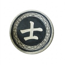 Oriental Stepping Stones Garden, Hand-Carved Cement Paving Slabs, Medium