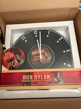 BOB DYLAN ROUGH AND ROWDY WAYS VIP PACKAGE - VINYL ALBUM WALL CLOCK AND VIP PASS