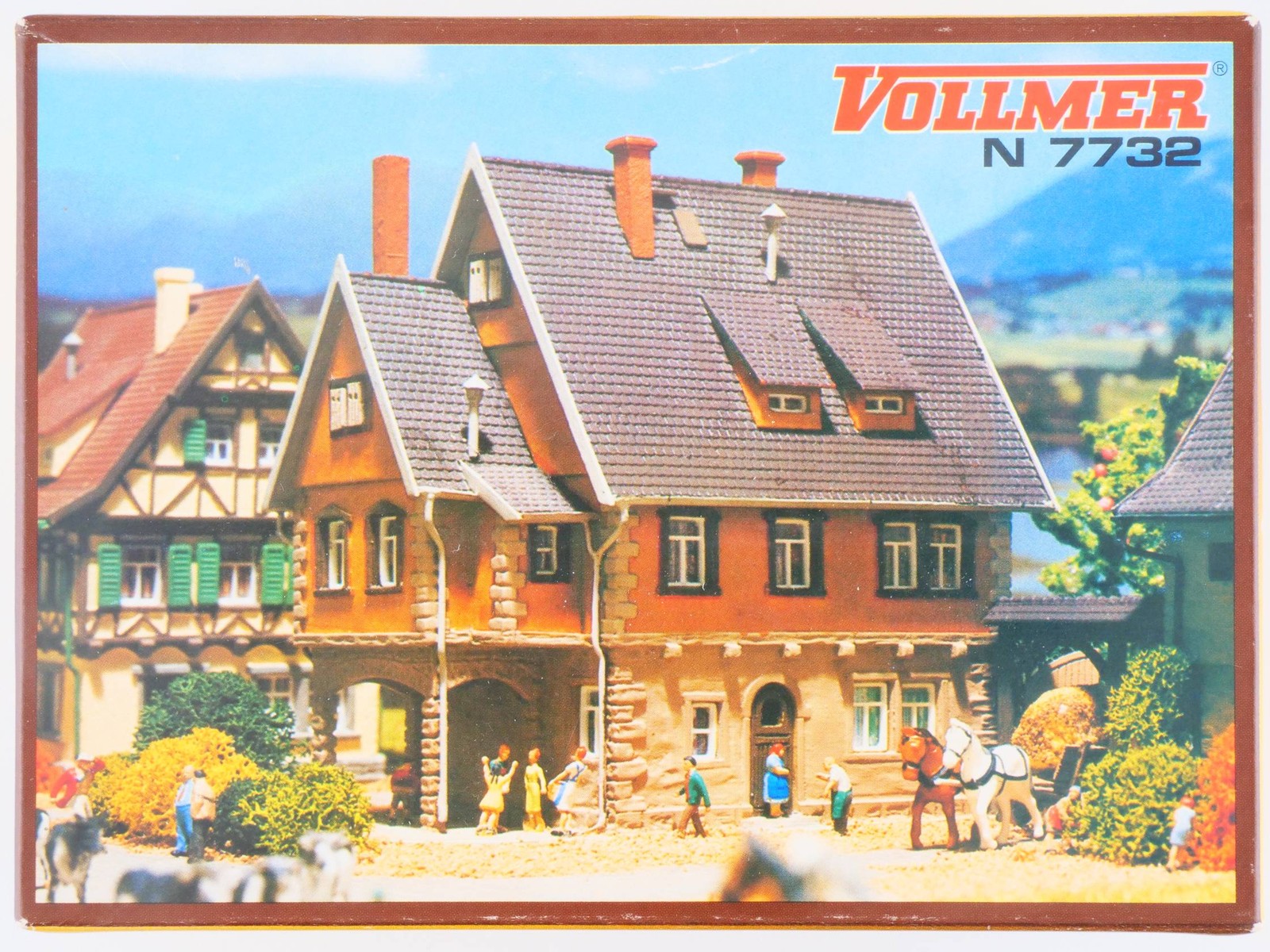 Vollmer N 7732 Parsonage Kit Unbuilt 47732 Mint! OVP 1706-06-71